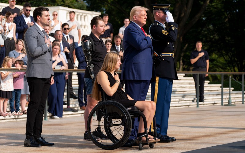 NPR exploits Arlington cemetery for politics