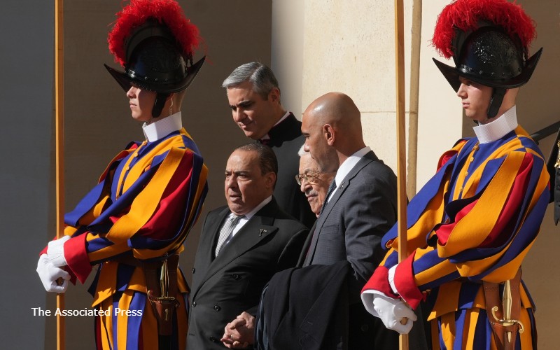 Pope Leo meets Palestinian President Abbas, discusses Gaza, two-state solution