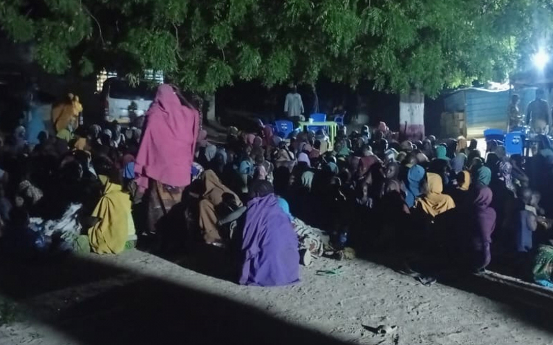 The Nigerian army frees 360 abducted people in northeastern Borno state