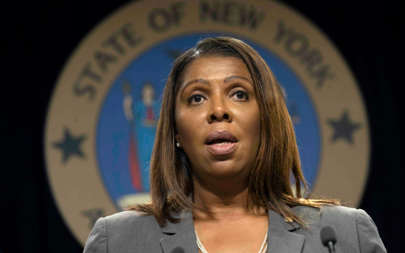 NY attorney general indicted on fraud charge