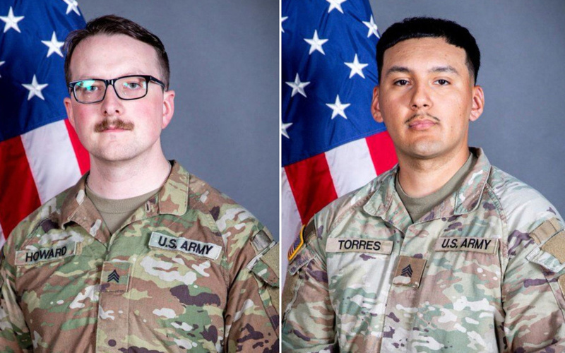 Trump witnesses the dignified transfer of 2 National Guardsmen and an interpreter killed in Syria