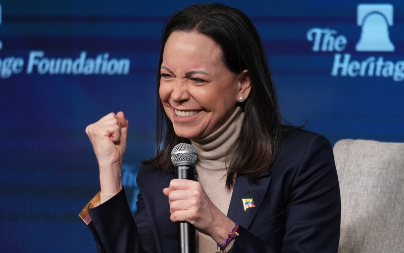 Venezuelan opposition leader is confident about return of democracy