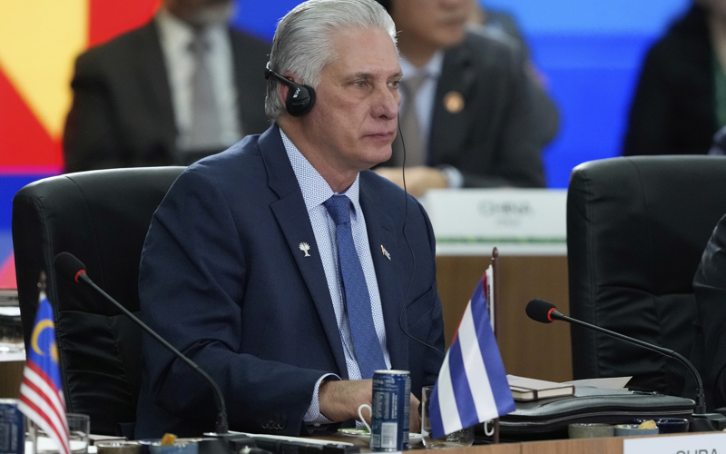 Cuba's president warns US against attacking island or trying to depose him