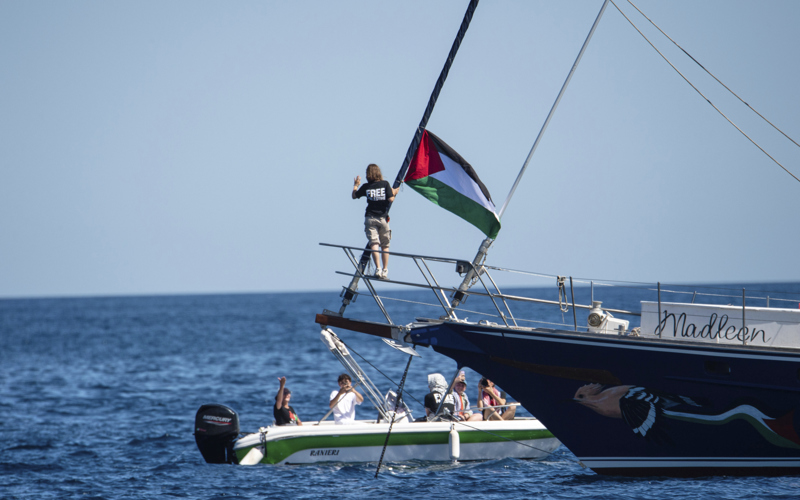 How dare the IDF: Thunberg taken captive off coast of Gaza