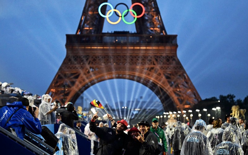 Fist-shaking French ripped for demonic opening ceremony