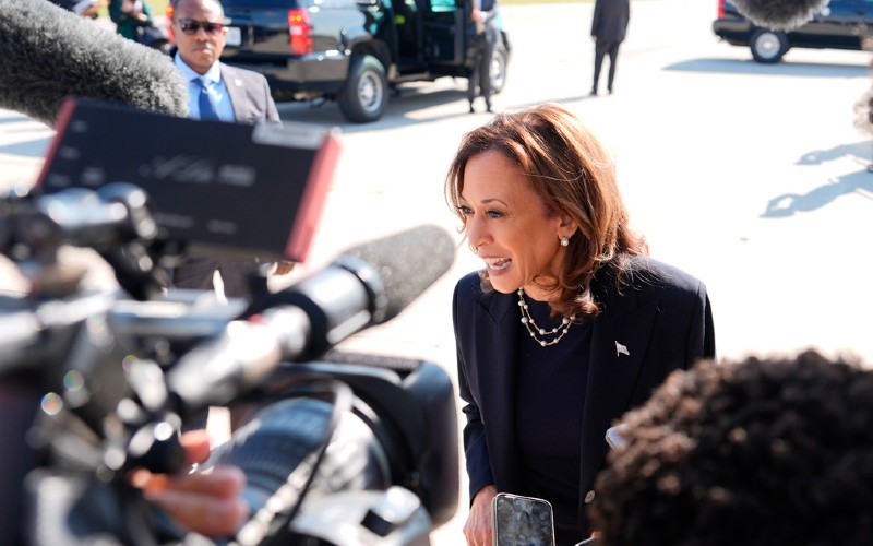 Hiding flip-flopping Harris is an audacious campaign strategy