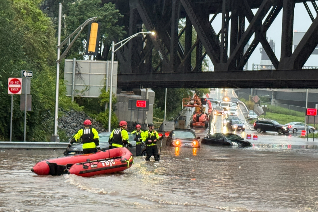 Storms and possible tornadoes pummel the Northeast US