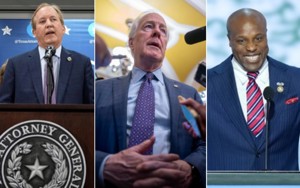 Paxton leads polling in three-way race on eve of GOP primary