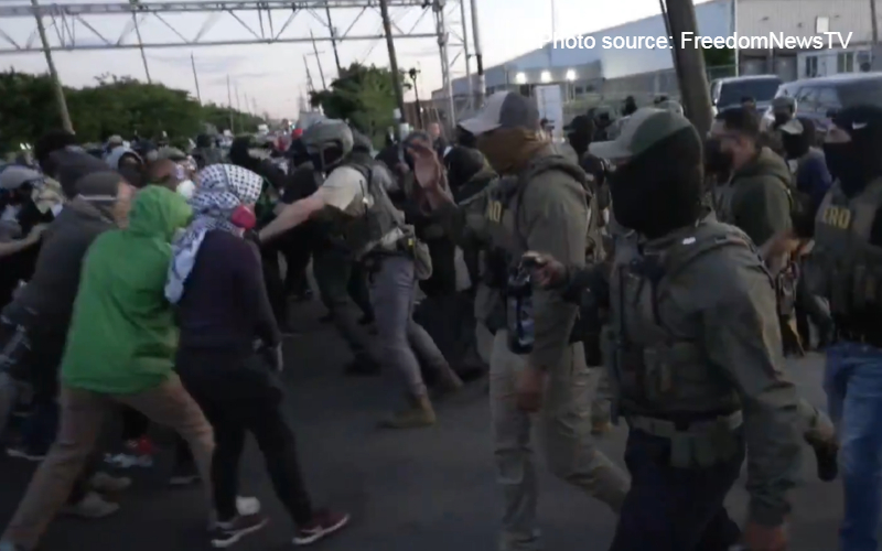 FAIR says chaos in streets is organized, well-funded