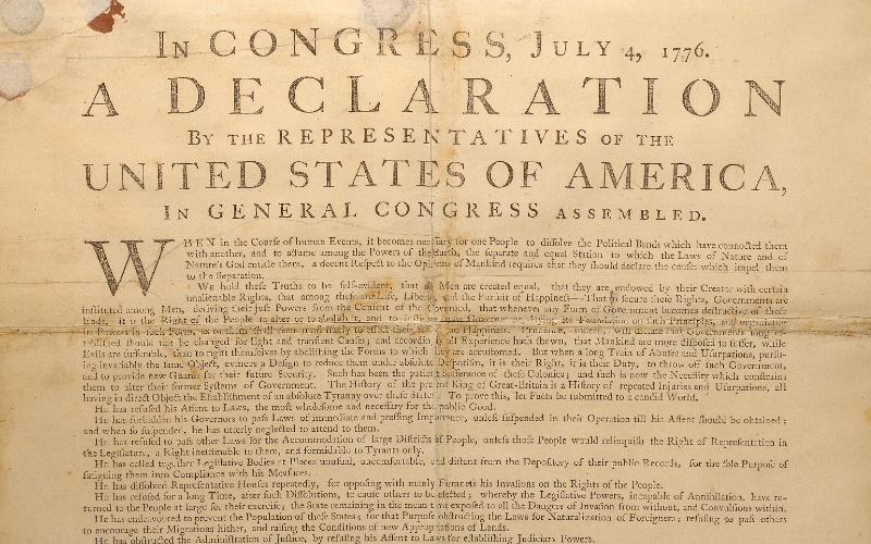 America's 250th year to begin with edification of founding principles