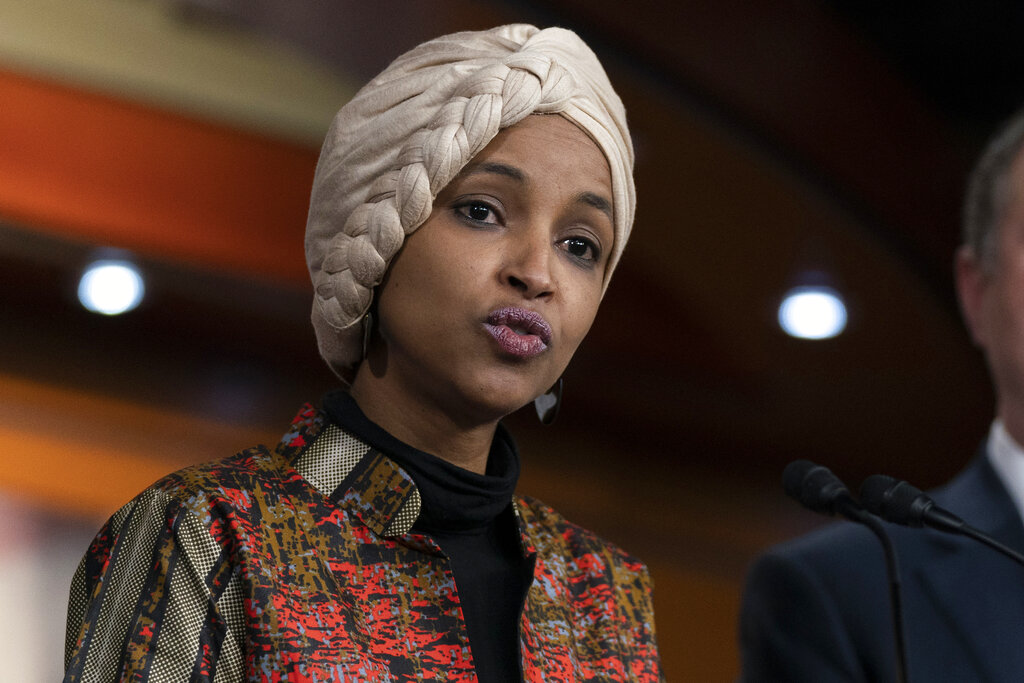 Republican candidate says he's uniquely qualified to challenge Omar