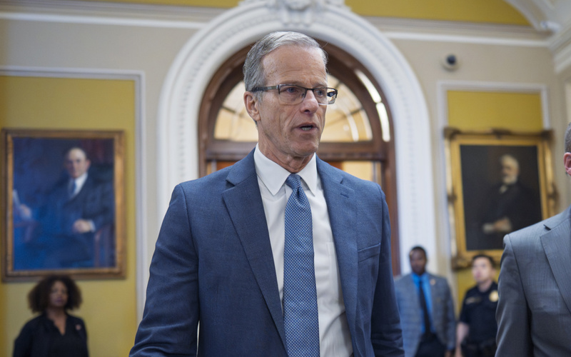 Senator sides with Thune and faster fast-track path to funding DHS