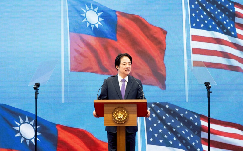Taiwan’s president defends US arms purchases that Trump called 'bargaining chip'